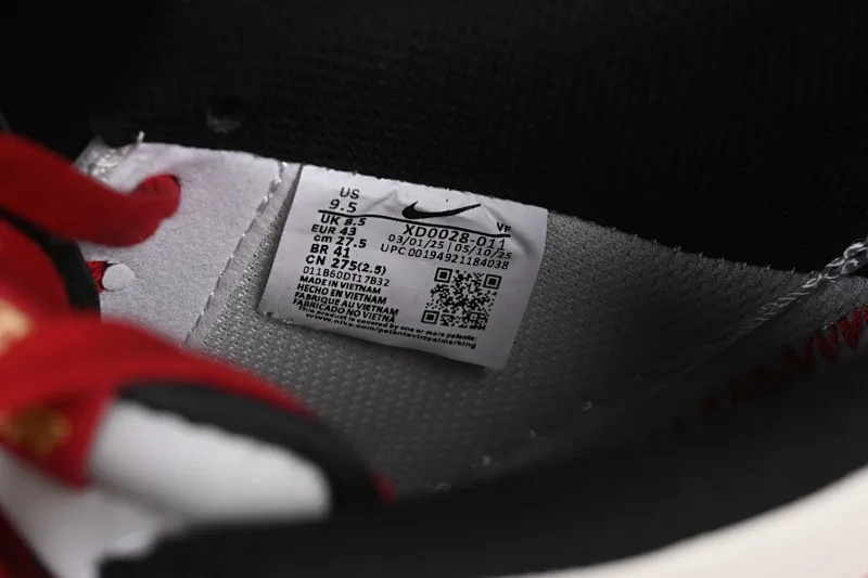 All categories Nk Air Force 1 Air Force series Nk Air Force 1 Low Air Force low-top Nike Air Force 1'07 Low Year of the Horse limited edition Red and black luck Air Force 1 low-top casual sneakers XD0028-011